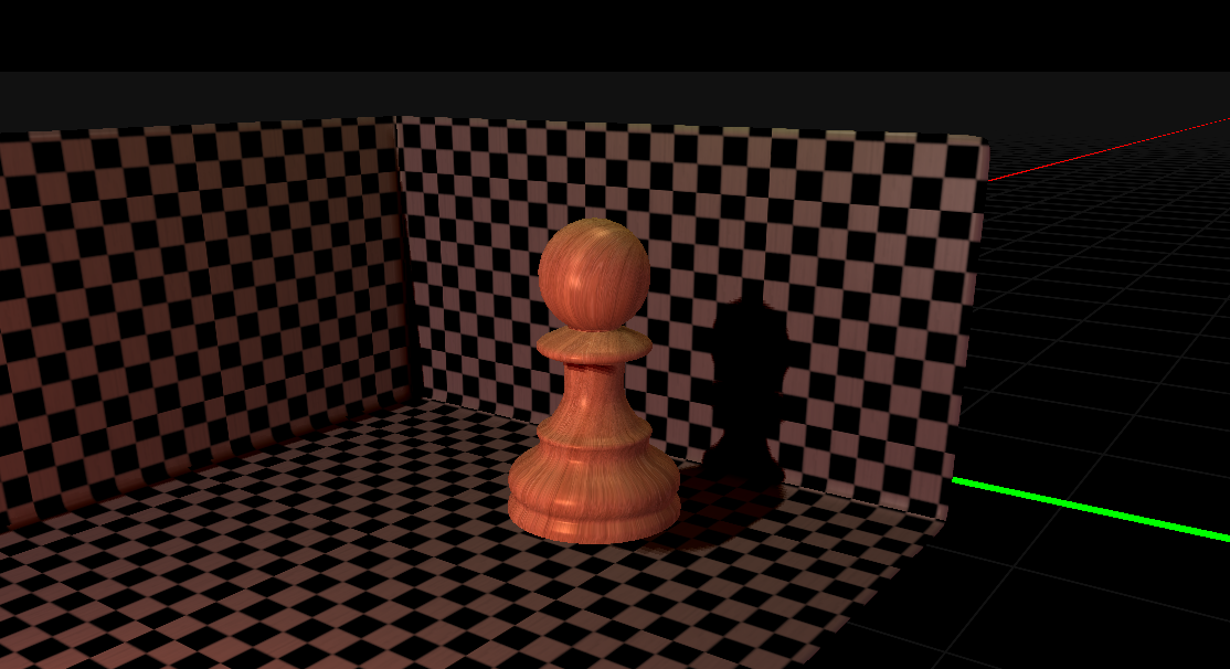 Shadow mapping example