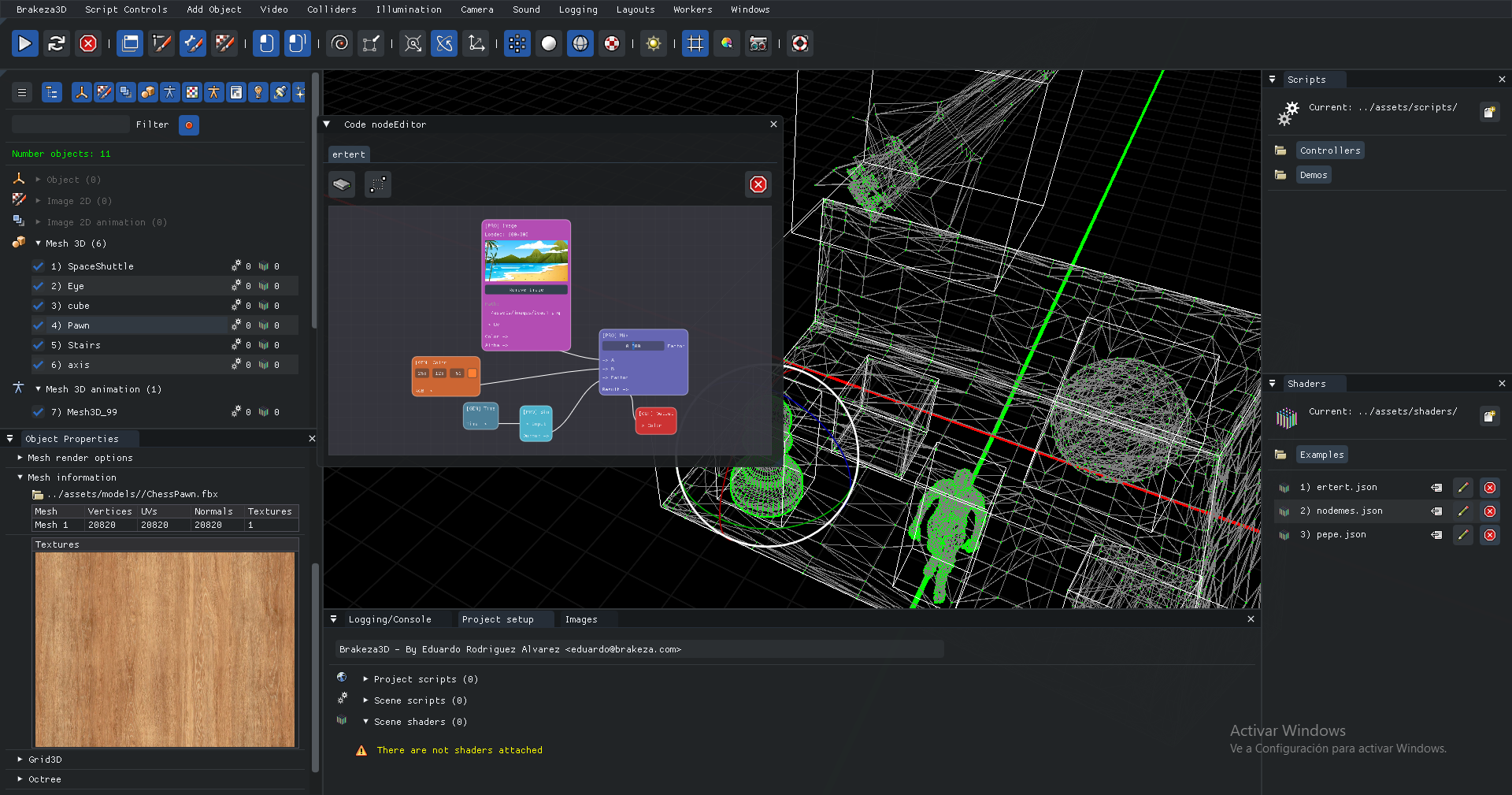 Widgets disposition example #03
